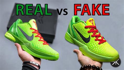 kobe replica shoes|fake kobe 6 grinches.